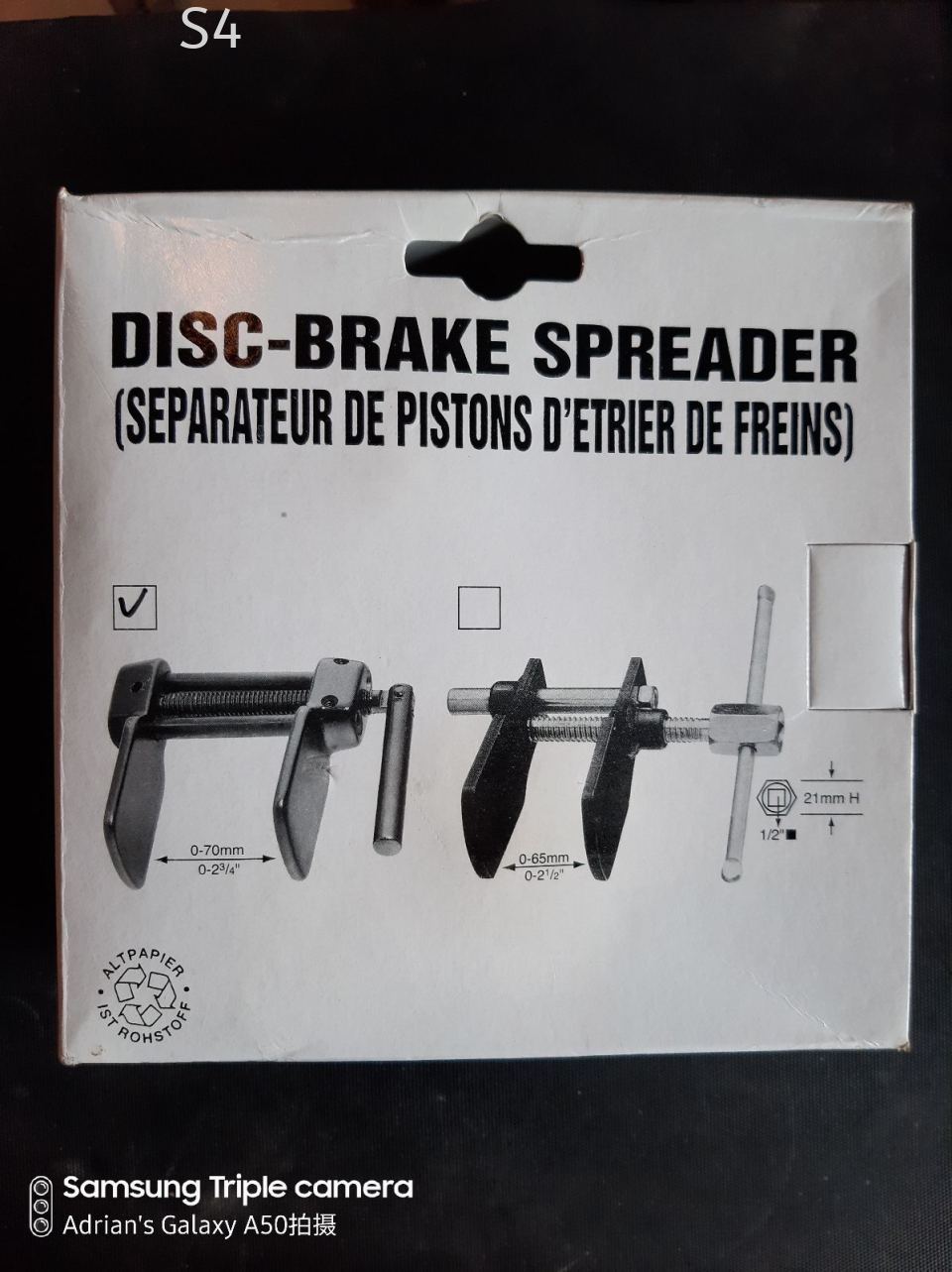 Disc Brake Spreader
