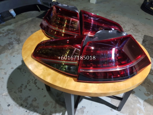 Volkswagen golf mk7.5 running signal light LED tail light r 