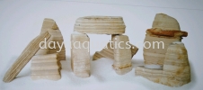 Layer Deco Stone-Yellow (DR1-009B) Rock Series Stone,Wood,Fibre Decoration Categories