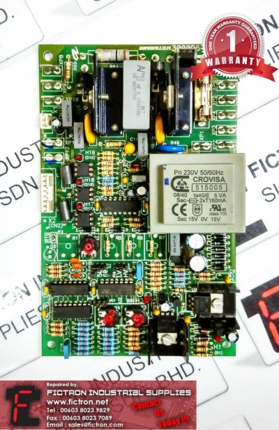 GIRBAU 300095-A PCB BOARD REPAIR SERVICE MALAYSIA Singapore Indonesia THAILAND USA