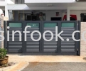 Aluminium Trackless Folding Gate Aluminium Trackless Folding Gate ALUMINIUM GATE