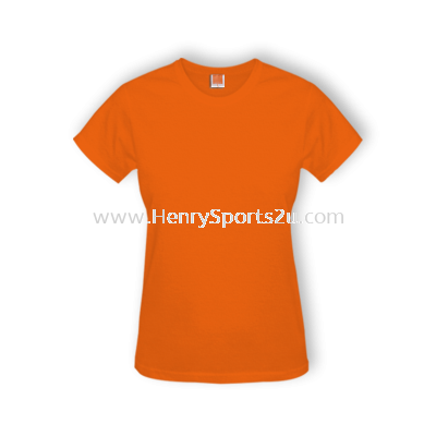 CT5307 Orange Oren Sport Comfy Cotton Round Neck (Female)