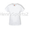 CT5300 White Oren Sport Comfy Cotton Round Neck (Female) Female Round Neck T-shirt Plain Tee Comfy Cotton CT53 Oren Sport Round Neck T-Shirts - 100% Cotton  T-Shirt, Uniform, Cap & Apron