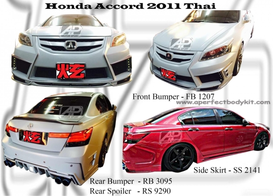 Honda Accord 2011 Thai Bumperkits 