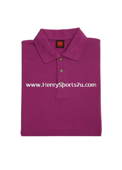 HC0130 Dark Purple Oren Sport Honeycomb Short Sleeve Polo Tee