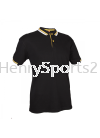 HC1102 Black Oren Sport Honeycomb Short Sleeve Polo Tee Honey Comb Short Sleeve Polo Tee HC11 Oren Sport  Polo T-Shirt - Honey Comb T-Shirt, Uniform, Cap & Apron