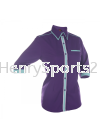 F13330 Dark Purple Oren Sport F1 Uniform Long Sleeve Uniform F1 Long Sleeve F133 Oren Sport  Corporate Uniform T-Shirt, Uniform, Cap & Apron