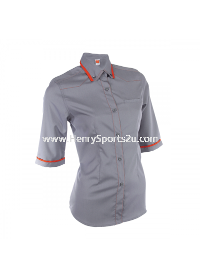 F13124 Dark Grey Oren Sport F1 Uniform Long Sleeve