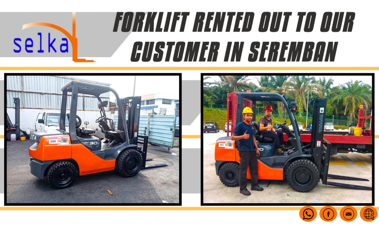 FORKLIFT RENTAL Johor, Melaka , Nilai , Sendayan , Seremban , Selangor