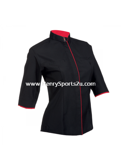 F11902 Black Oren Sport F1 Uniform Long Sleeve