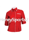 F11705 Red Oren Sport F1 Uniform Long Sleeve Uniform F1 Long Sleeve F117 Oren Sport  Corporate Uniform T-Shirt, Uniform, Cap & Apron