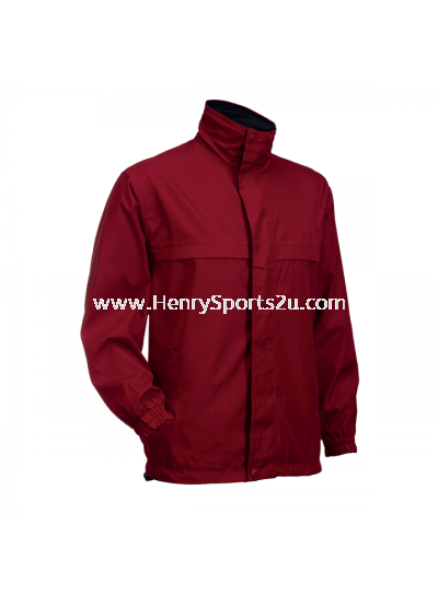 WR0106 Maroon Oren Sport Reversible Windbreaker