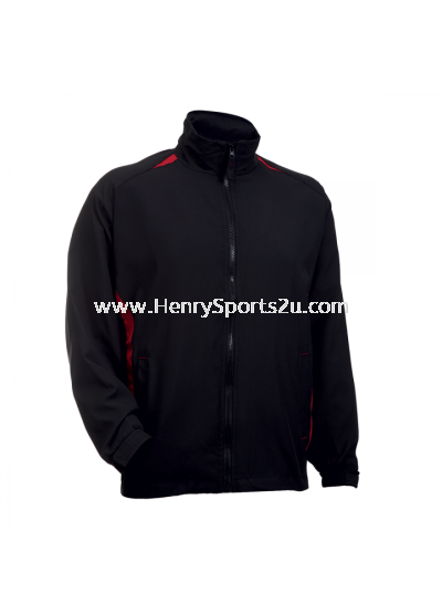 WB0402 Black Oren Sport Windbreaker