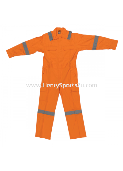 OV0207 Orange Oren Sport Overall