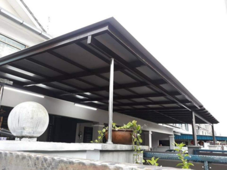 To supply & installation ACP awning