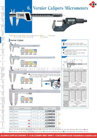 SHINWA Vernier Caliper