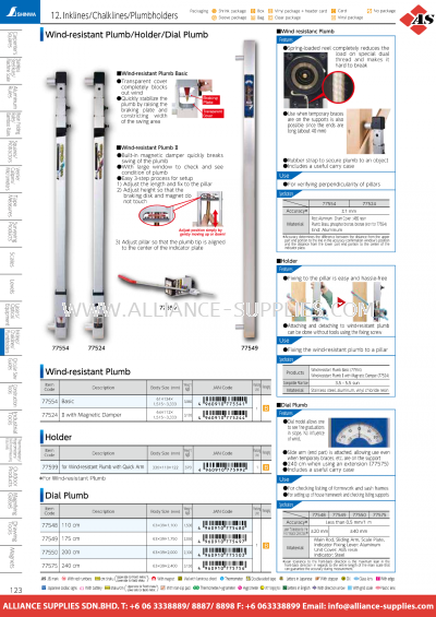 SHINWA Plumb Holder