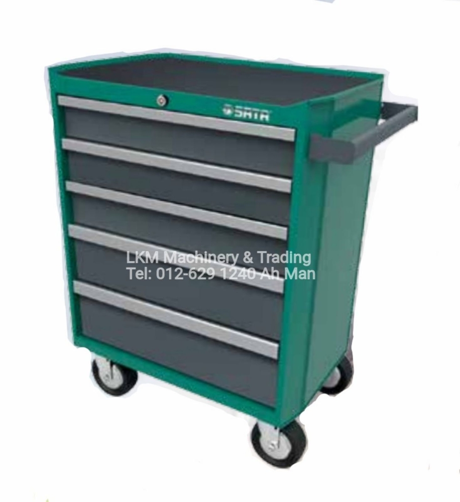 Sata 5 Drawer Trolley Tools Cabinet 95121 Tools Storage Seremban
