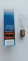 Radium 2430 24V 25W BAY15D Signal Lamp