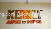 Kennzi indoor 3D box up lettering sigange signboard at botanic bukit tinggi klang  PAPAN TANDA HURUF TIMBUL 3D