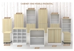 SL 55 Series  Wooden Cabinet & Mobile Pedestal