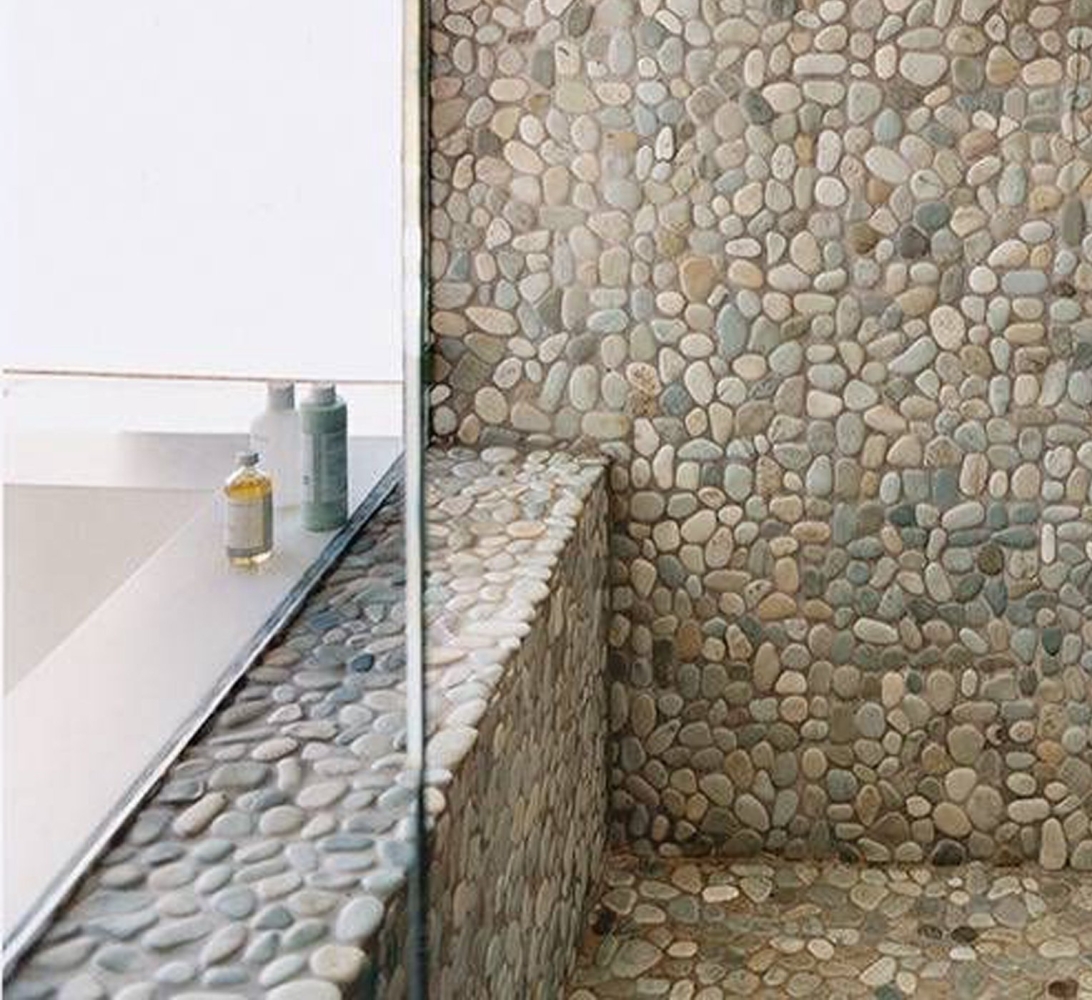 新山浴室洗石米设计