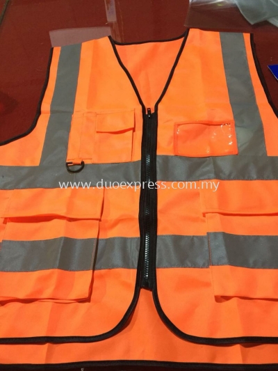 Safety Vest c/w Reflector Printing