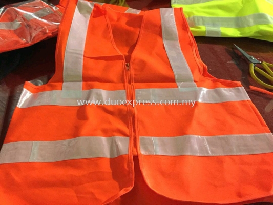 Safety Vest c/w Reflector Printing