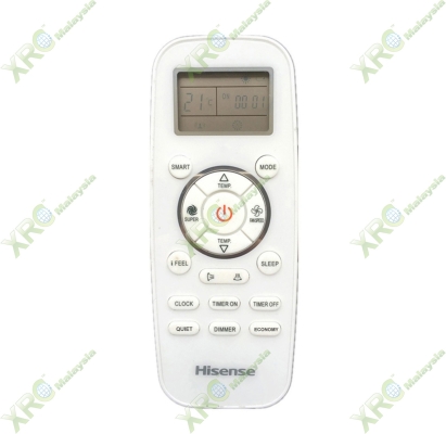 AN20TQG HISENSE AIR CONDITIONING REMOTE CONTROL