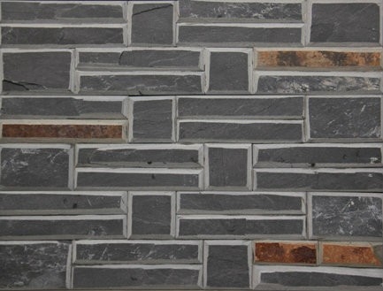 AS-1014-8 Cladding Stone Seni Batu & Contoh Pilihan Corak Warna  Carta Pilihan Warna Corak