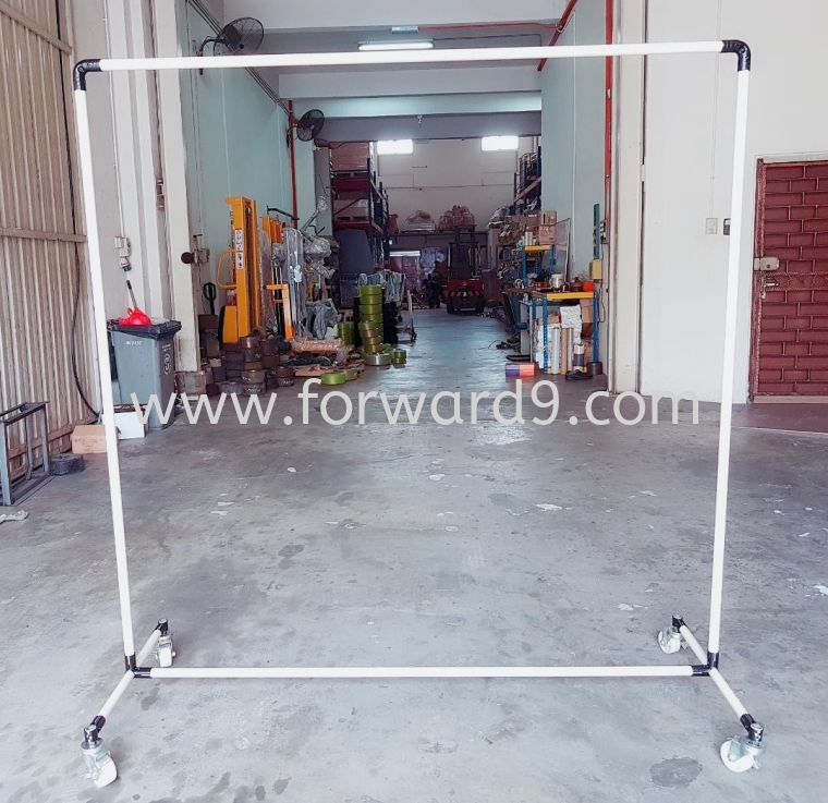 Abs Pipe & Joint Signboard Racking Custom Made Finished Products Pipe & Joint System Racking System