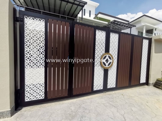 FULLY ALUMINIUM DESIGN FOLDING GATE