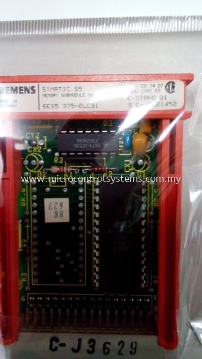 Siemens S5 CPU 95 With Memory Card Systems Testing