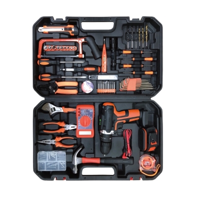 MKX-2014-16.0V/54PCS MARK-X 16V CORDLESS IMPACT DRILL WITH 54PCS TOOLS KIT SET-ORANGE