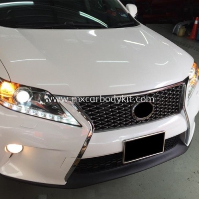 LEXUS RX AL10 2009 CONVERT TO 2012 FACELIFT FRONT BUMPER WITH GRILLE 