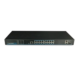 IPS-224-P300.PVE 24-Port PoE Switch with 2 Uplink