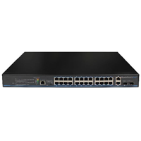 PVE 24-Port Full Gigabit POE Switch with SFP.IGS424P