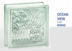 Ocean View 95005 19x19x9.5cm GLASS BLOCK Elegence