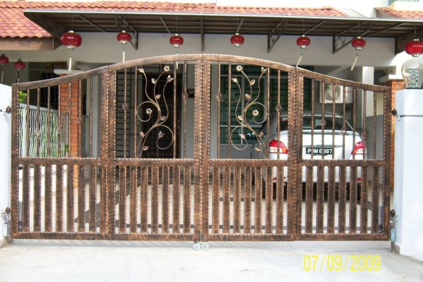 Malaysia Wrought Gate Design Sample