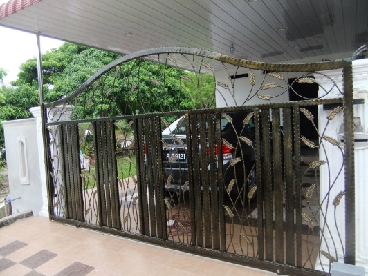 Malaysia Wrought Gate Design Sample