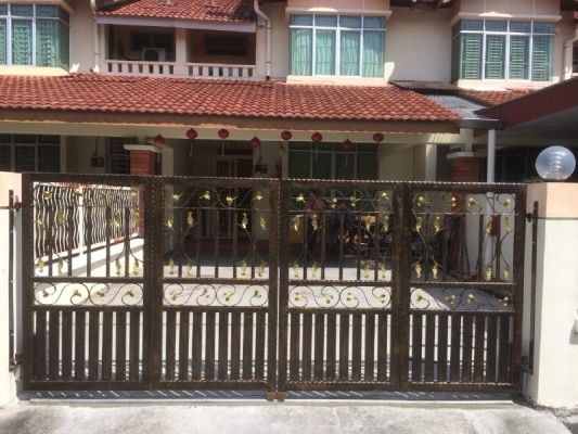 Malaysia Wrought Gate Design Sample