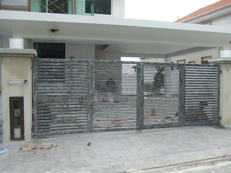 Contoh Reka Bentuk Pintu Pagar  Contoh Pintu Pagar Acuan Pintu Pagar Rujukan Reka Bentuk UbahSuai Malaysia