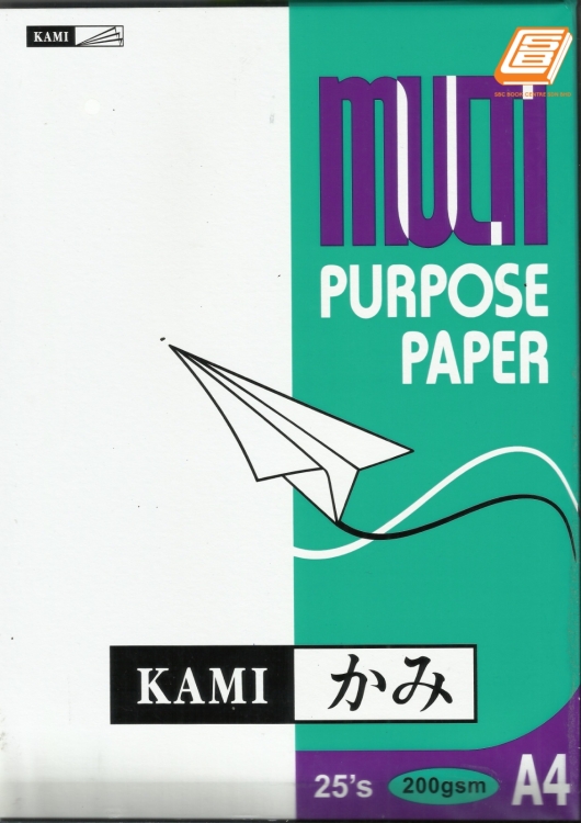 KAMI - Multi Purpose Paper 200gsm x 25s - (skpp-2025)