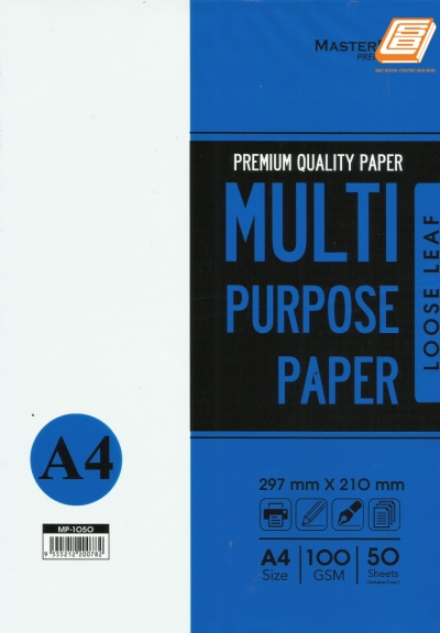 Masterprint - Multi Purpose Paper 100gsm x 50s - (MP-1050)