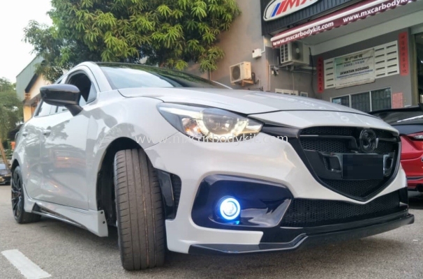 MAZDA 2 SEDAN 2016 KNIGHT SPORTS FRONT BUMPER 