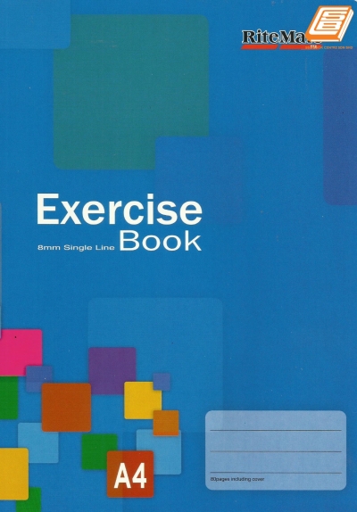 Muda - A4 RiteMate Exercise Book 80pages - (6084)