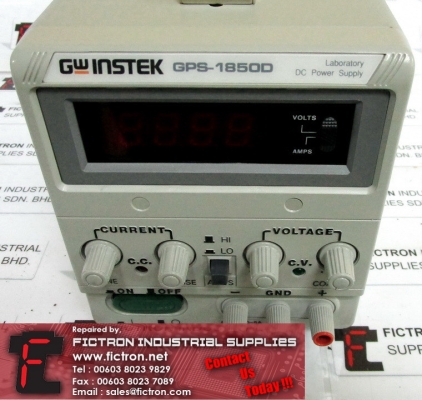 GPS-1850D GPS1850D GW INSTEK Bench Power Supply Repair Malaysia Singapore Indonesia USA Thailand Australia