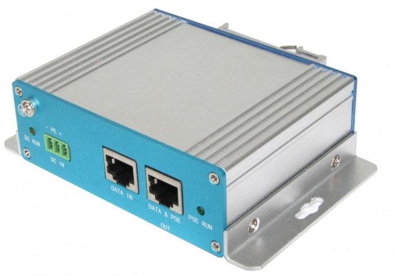 10/100M Single Port High Power PoE Splitter 60W (AZPSPT-H12V60W)