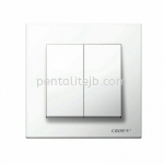 CE8021B 2G 1W / CE8022B 2G 2W Flush Switch 