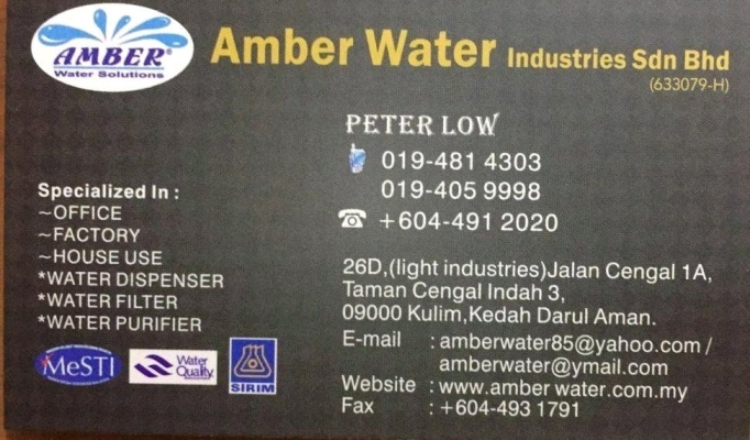 AMBER WATER INDUSTRIES SDN BHD